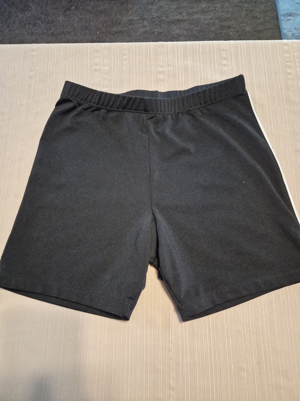 Womens/Juniors Black Athletic Shorts - Classic Performance